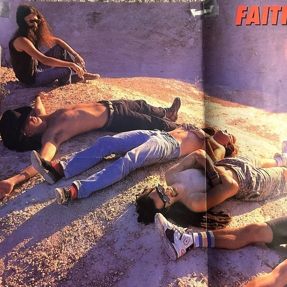 Rare Vintage 80s/90s Faith No More/ Extreme Double Sided 21